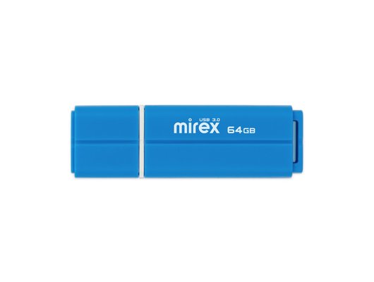USB Флеш Mirex 64Gb USB 3.0 LINE BLUE (13600-FM3LBU64)